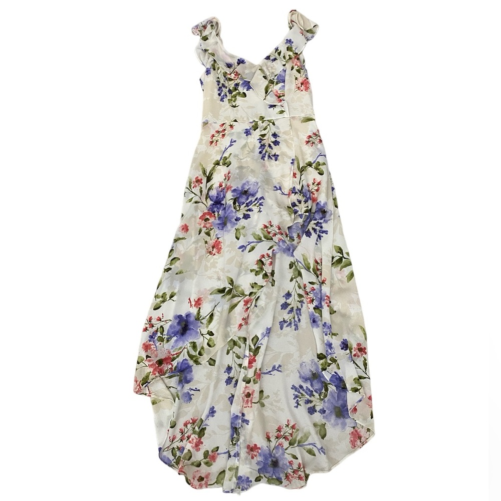 Floral Romper Maxi Dress